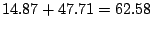 $14.64+47.875=62.515$